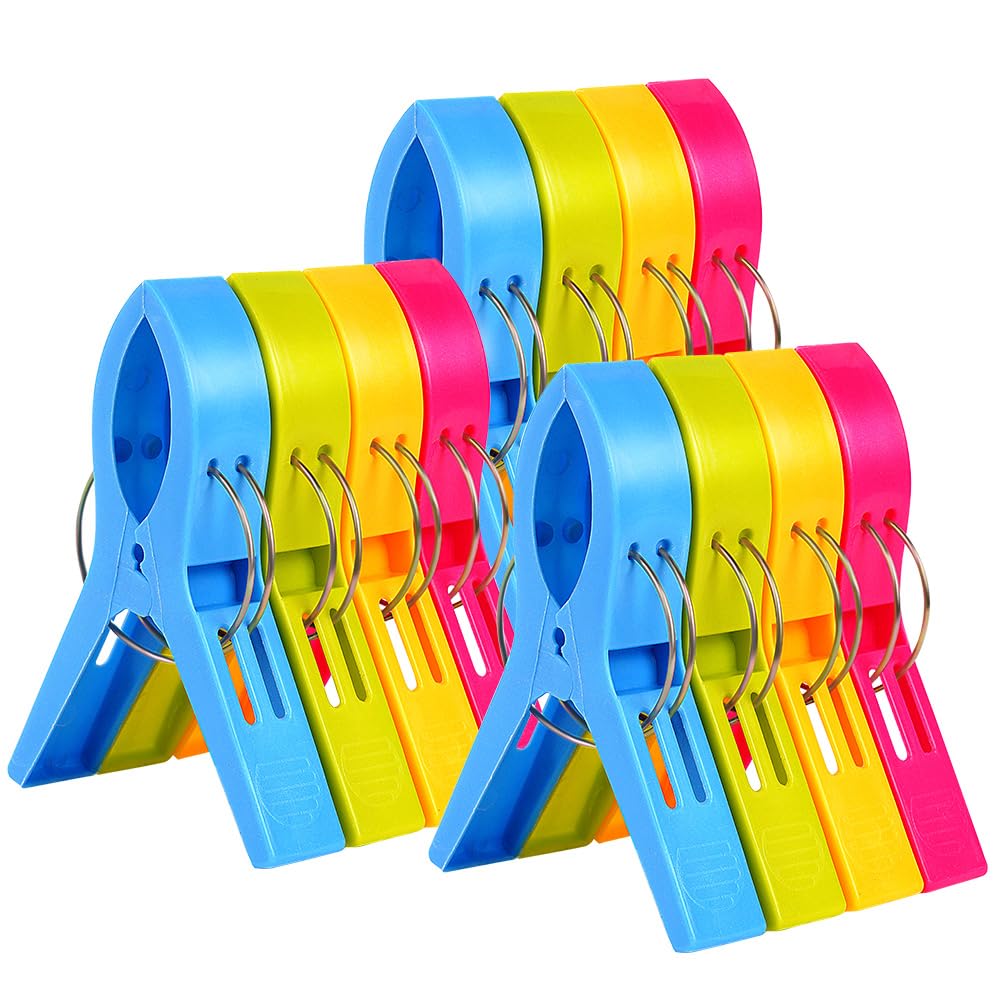 12 PCS Beach Towel Clips